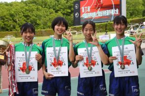 【陸上】4×100mRは男子・大社、女子・開星と島根勢が制す！ 女子100m・前田さくらは悪条件も11秒台／IH中国