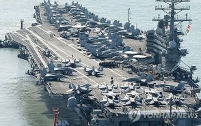 北朝鮮　自衛隊参加の米軍演習を非難