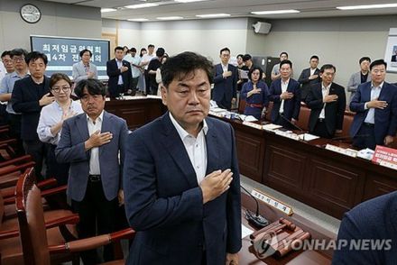 会社員7割「最低賃金1250円以上に」＝韓国