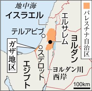 イスラエル、ガザ南部で軍事活動停止発表　国際批判受け日中に毎日、物資搬入増目指す