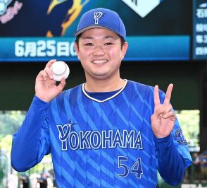 【ＤｅＮＡ】ドラフト５位・石田裕太郎が９５球でマダックス達成　ベイ党の父の前で快投