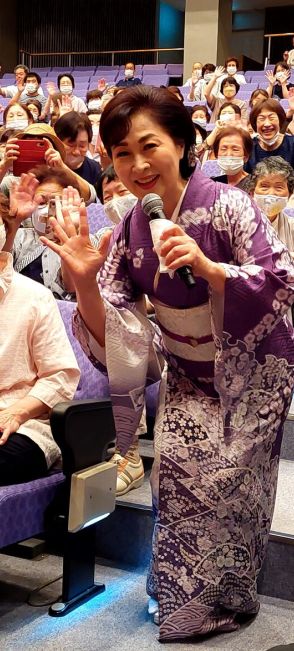 島津悦子、石川・志賀町で無料ライブ「明日への元気が生まれば」同町で観光大使を務める