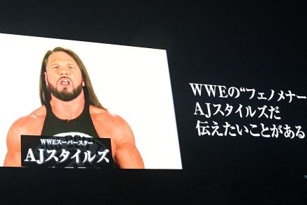 【ノア】ＷＷＥのＡＪスタイルズが参戦　元ＩＷＧＰヘビー級王者はなぜ丸藤正道と対戦するのか