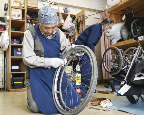 「もったいない」廃棄の車いすをリユース　ごみ削減目指す札幌市がNPOと協定