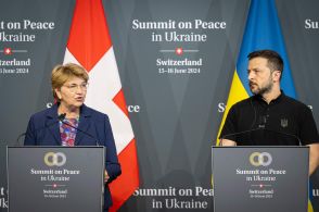 核の威嚇、食糧安保の「兵器化」をけん制 ウクライナ平和サミットが閉幕