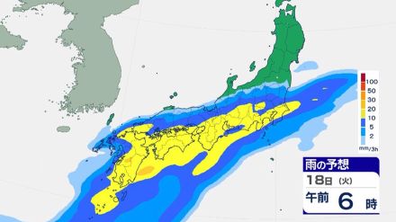 【大雨情報】各地で警報級大雨の可能性　いつ・どれぐらい降るの？東海地方で「300ミリ」九州南部で「200ミリ」以上の雨予想　関東・近畿地方でも100ミリ以上