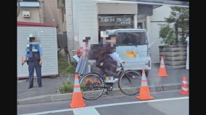 駐車場から出ようとした軽乗用車、片側２車線を横断して空き店舗に突っ込む…けが人なし、運転していた70代女性「ブレーキとアクセルを踏み間違えた」 札幌市東区