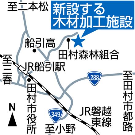 【震災・原発事故１３年】被災地の大径材流通拡大　２０２５年度にも大規模加工施設　福島県内の林業再生加速