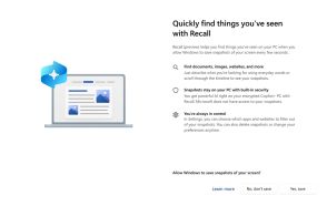 Copilot+ PCの「Recall」機能はInsiderプログラムから - 阿久津良和のWindows Weekly Report