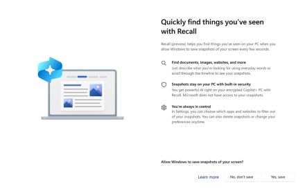 Copilot+ PCの「Recall」機能はInsiderプログラムから - 阿久津良和のWindows Weekly Report