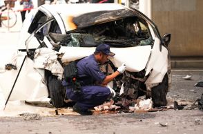 「バーンとすさまじい音が」　タクシー衝突で炎上、運転手死亡　大阪