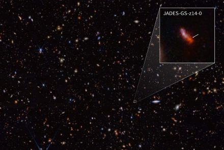 「観測史上最古」宇宙誕生からわずか2.9億年後の銀河、JWSTが発見