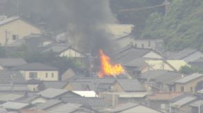 金沢市の住宅地で火事 木造住宅が全焼か けが人の情報なし