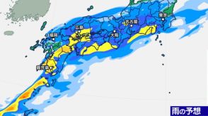 【大雨情報】九州と四国　線状降水帯発生おそれ…近畿、東海、関東も災害級の大雨か　雨シミュレーション17日夜～18日（1時間ごと）