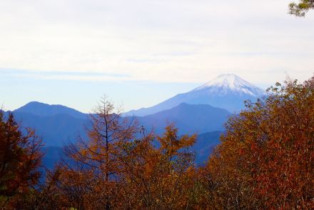 【秀麗富嶽十二景】ゆったり山頂で絶品な富士見の山ランチタイムが待っている六番山頂「扇山」