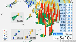 鹿児島市・姶良市・霧島市の大雨や洪水の警報 解除　鹿児島