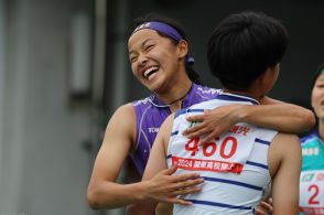 【陸上】仮屋愛優が100mHと七種競技を制す「ライバルのお陰」全国も2冠狙う 男子マイルリレーは3分11秒台決着／IH南関東