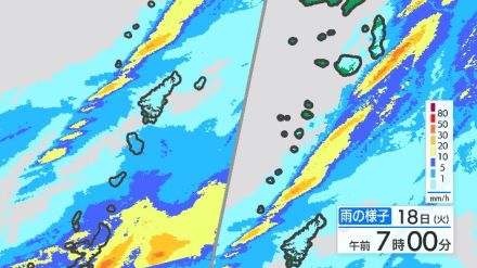 屋久島町の大雨警報解除　鹿児島