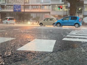 【動画】非常に激しい雨予想も　本島中南部で1時間に70ミリ　通勤通学に影響