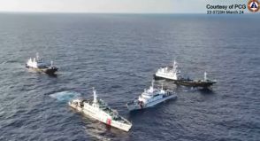 中国船が南シナ海で危険行動 比政府が非難