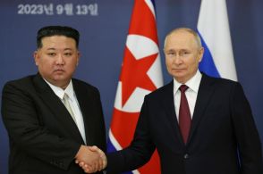 プーチン氏、北朝鮮は「揺るぎない同志で支持者」　北朝鮮紙に寄稿