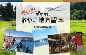 JALが「ポケマルおやこ地方留学」と連携、和歌山と青森/岩手の留学旅行プランを販売