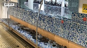 JR豊肥線で車両の窓ガラスが割れる 乗客150人にけがなし　熊本・肥後大津駅
