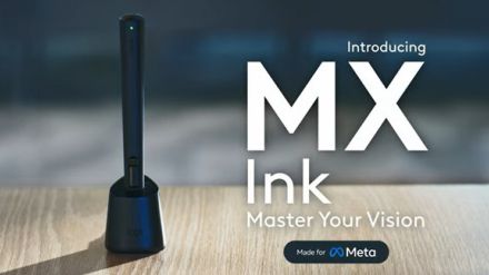 Logitech（ロジクール）、Meta Quest向けスタイラス「MX Ink」を123ドルで発売へ