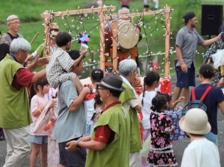 流山・利根運河で「水辺で乾杯」イベント　飲食出店、盆踊りなど