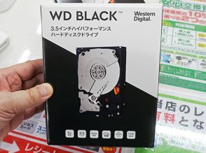 WDのゲーム用3.5インチHDD「WD_BLACK」に新モデル、容量別に3種類