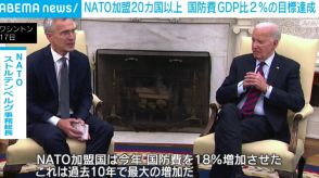 NATO加盟20カ国以上の国防費、GDP比2％の目標達成へ