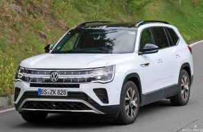 フォルクスワーゲン最大の3列SUV「アトラス」次世代型を初スクープ！このウィンドウに注目！ 