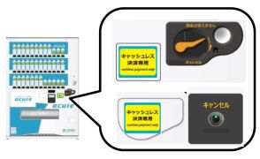 JR東日本の新横浜、菊名ほか6駅でアキュア自販機をキャッシュレス専用化。現金関連の業務削減のため