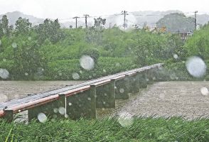 前線影響で大雨　田辺や上富田で避難指示、和歌山県
