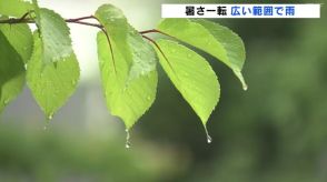 約1週間ぶり30℃下回る　県内広い範囲で雨　あすから再び真夏日に迫る暑さ　福島