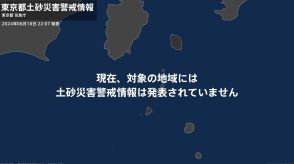 ＜解除＞【土砂災害警戒情報】東京都・利島村