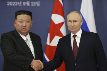 プーチン氏が東シベリア出発、北朝鮮を公式訪問へ　新条約も締結か