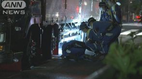 【速報】車いすに乗った女性が交差点でトラックにはねられ死亡　東京・墨田区