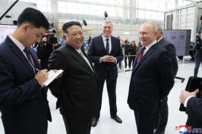 プーチン氏が北朝鮮到着、金正恩総書記と会談へ　戦略的条約に署名か