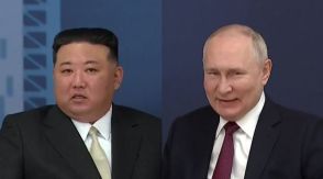 プーチン大統領が北朝鮮の平壌に到着