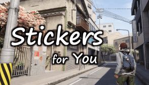 配信者向け高難度探索アクションゲーム『Stickers for You』が6月20日21時に発売。100枚のステッカーの配置や種類はランダム。オンライン機能はないが、配信者と同じシード値を入力すると同じステッカー配置の世界線でプレイできる