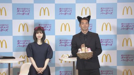 【長濱ねる】”ずっと憧れてた”「魔女の宅急便」キキのコスプレ姿を披露　”黒猫ジジ” はサッカー元日本代表の槙野智章