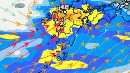 九州あす・あさって大雨おそれ　梅雨前線が九州北部まで北上…雨シミュレーション20日（木）～22日（土）九州・沖縄16日間天気予報