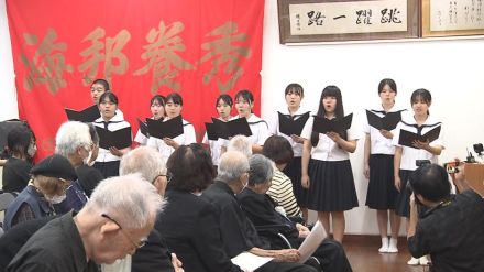「伝えていくのが生き残りの使命」沖縄戦当時の学徒が追悼式で不戦の誓い新たに