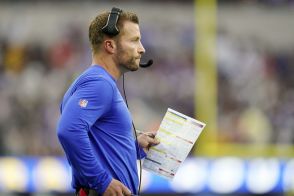 【NFL】「1年目に戻ったようだ」とラムズの若さに活気づけられているマクベイHC