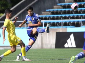 U-16日本代表は守備安定し、白星増加。ゲーム主将CB横井佑弥(G大阪ユース)は個人、チームの成長実感