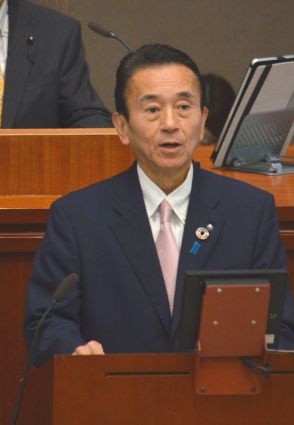 鈴木知事、初の議会で所信表明「均衡ある発展へ県民と力合わせる」