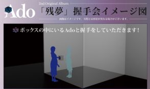 歌手の「Ado」が握手会の開催を決定、箱の中から手だけを出す前代未聞のスタイルがSNSで話題に。公式の投稿には、「真実の口を連想させる」「動物園のカワウソと同じシステム」と多数のコメントが寄せられ賑わいを見せる