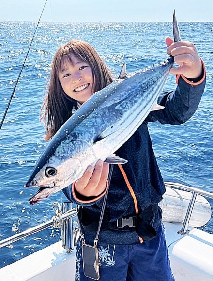 今年の遠州灘は釣って楽しい、食べておいしい、カツオが絶好調です！…釣りガール三浦愛の愛ＬＯＶＥフィッシング