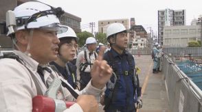 全国安全週間を前に岡山労働局などが建設現場を安全パトロール　3月には6人死傷の事故も　岡山市